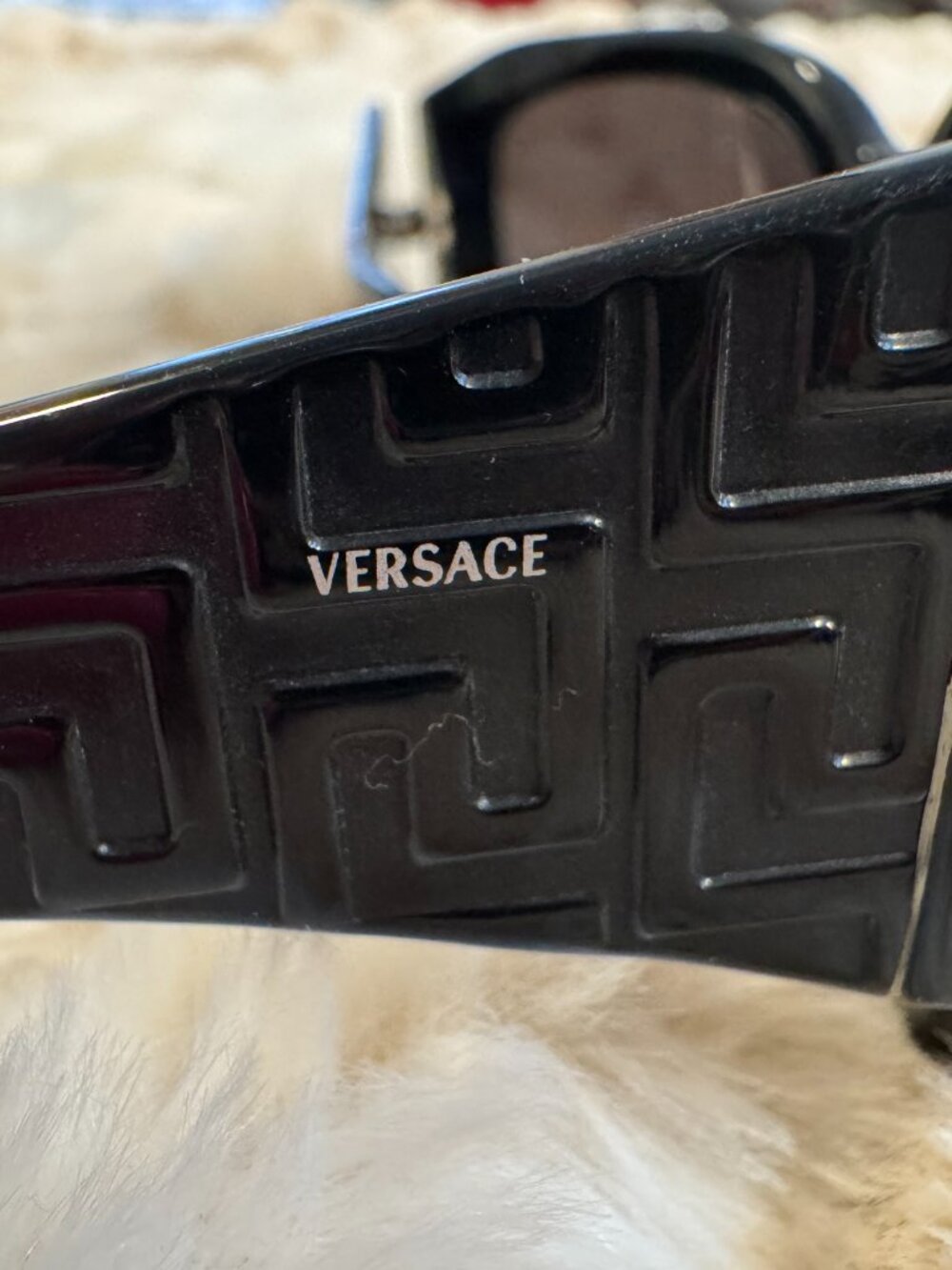 VERSACE 4049 Women's Sunglasses Black Frame Gray Lens - Picture 8 of 16